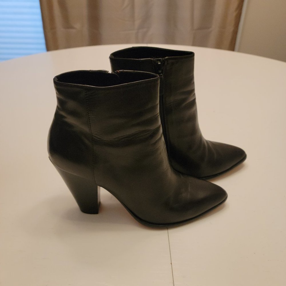 Cole Haan Vestry Black Ankle Boots